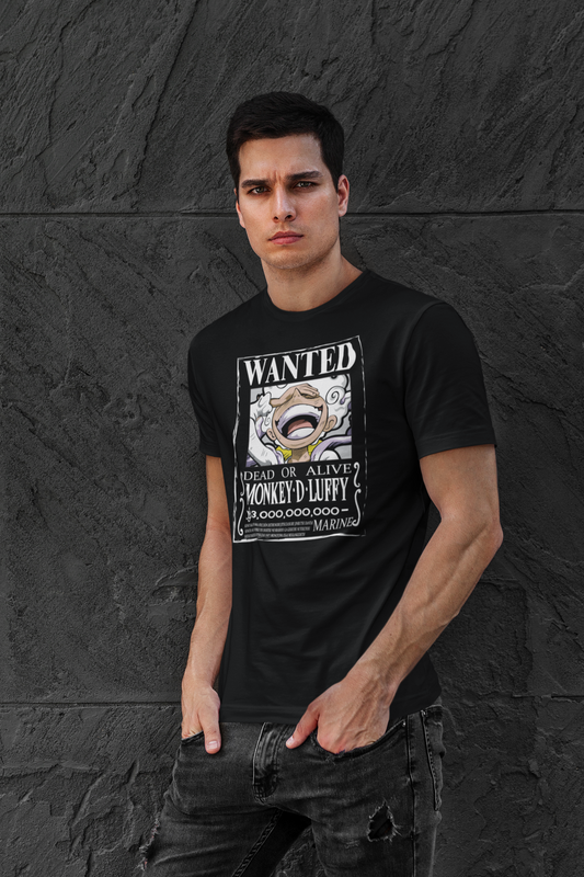 Camisa Anime One Piece Wanted